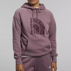 NWOT The North Face Half Dome Pullover Hoodie in Fawn Grey, size L